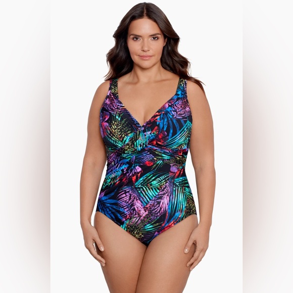 Miraclesuit Other - Miraclesuit Plus Size Revele One Piece In Tropicat Size 16W New